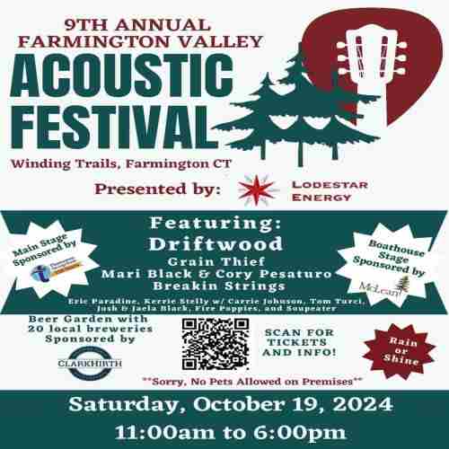 Winding Trails Music Festival - October 19 in Farmington in Farmington on 19 Oct