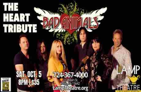 Bad Animals: The Heart Tribute in Irwin on 5 Oct