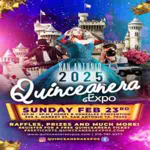 San Antonio Quinceanera Expo February 23rd, 2025 At the Henry B. Gonzalez From 12:00 to 5pm in San Antonio on 23 Feb