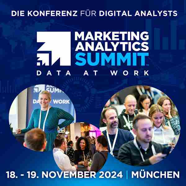 Marketing Analytics Summit Munchen 2024 in Munchen on 18 Nov