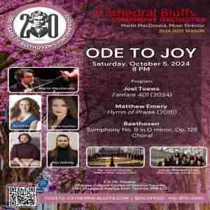 Cathedral Bluffs Symphony Orchestra - Ode to Joy in Toronto on 5 Oct