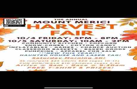 Mount Merici Annual Harvest Fair in Maine on 4 Oct