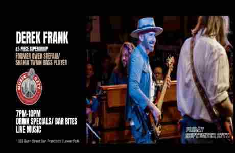 Derek Frank Band/Seventies-Inspired Funky Instrumental Jams in California on 27 Sep