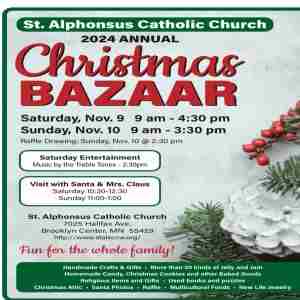 St.Alphonsus Christmas Bazaar- in Brooklyn Center on 9 Nov