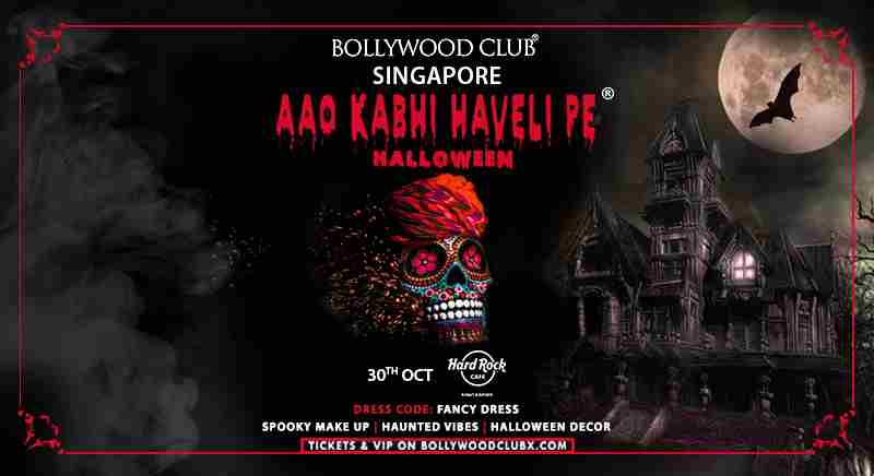 Bollywood Club Presents AAO KABHI HAVELI PE at Hard Rock Cafe, Singapore in Singapore on 30 Oct