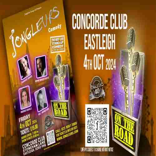 Jongleurs Comedy @ The Concorde Club in Eastleigh on 4 Oct