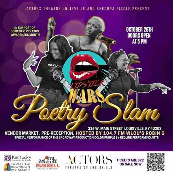 Lipstick Wars Poetry Slam in Louisville on 26 Oct