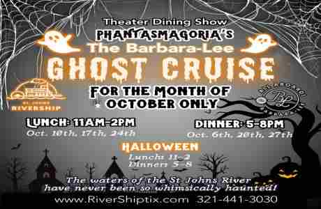 Halloween Ghost Cruise on The Barbara-Lee Boat in Sanford, FL in Sanford on 6 Oct