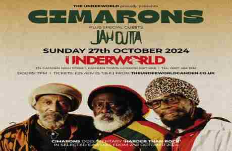 CIMARONS at The Underworld - London in London on 27 Oct