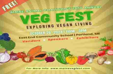 Maine Animal Coalition's 19th Annual Veg Fest in Portland on 26 Oct