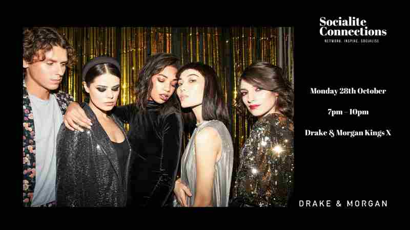 London Fashion Networking and Elevator Pitch at Drake and Morgan Kings Cross in London on 28 Oct