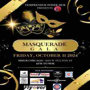 Masquerade Gala Party in Chicago on 11 Oct