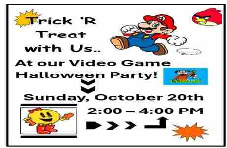 Family Practice Associates Video Game Halloween Party! in Kearney on 20 Oct