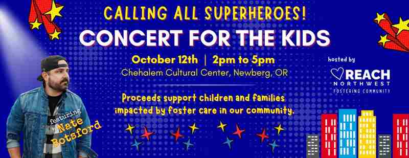 Concert For the Kids in Newberg on 12 Oct