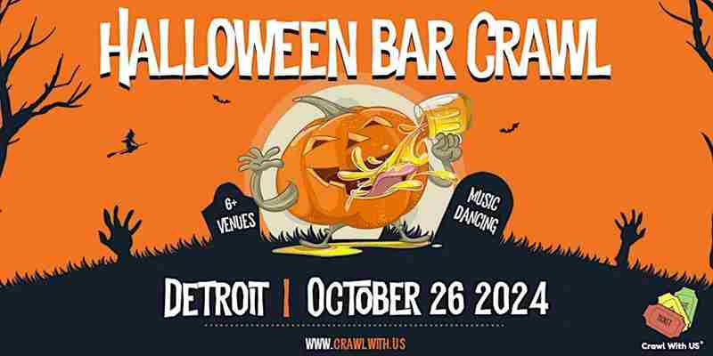 The Official Halloween Bar Crawl - Detroit - 7th Annual in Detroit on 26 Oct