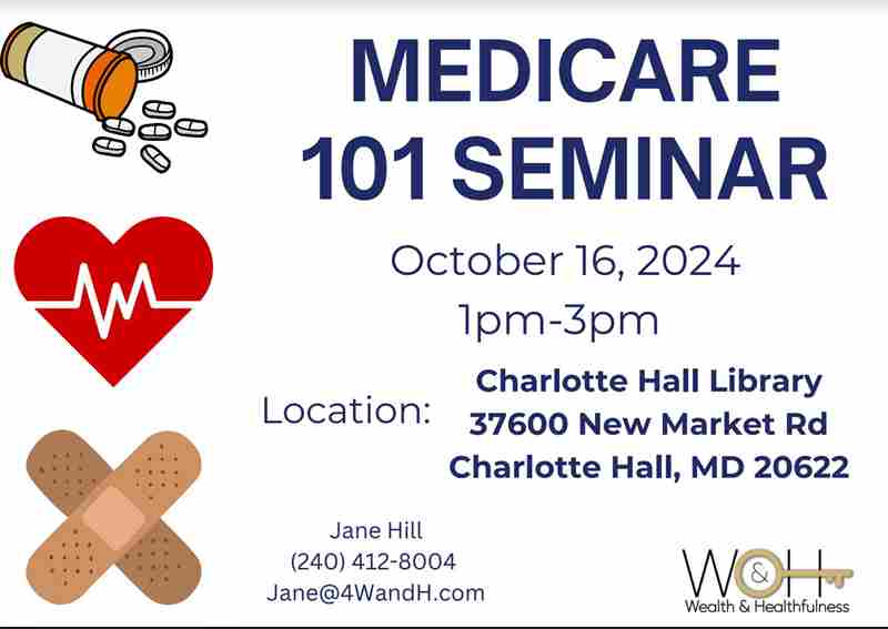 Medicare 101 Seminar in Maryland on 16 October 2024