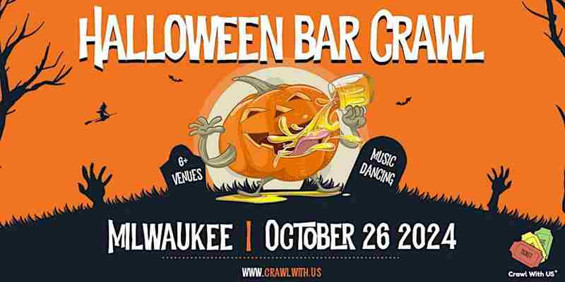 The Official Halloween Bar Crawl - Milwaukee - 7th Annual in Milwaukee on 26 Oct