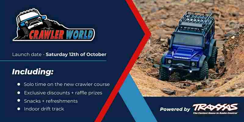 UK's Largest Indoor Crawler Course Opens in Chichester in England on 12 Oct