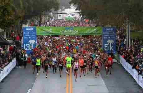 OUC Orlando Half Marathon and Lake Eola 5k in Orlando on 07 December 2024