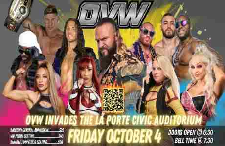 OVW Wrestling invades the La Porte Civic Auditorium in La Porte on 04 October 2024