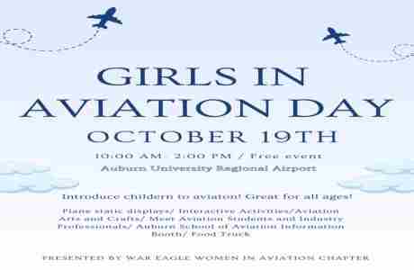 Auburn Girls in Aviation Day 2024 in Auburn on 19 Oct