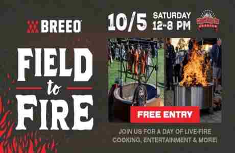 Field to Fire in Lancaster on 5 Oct