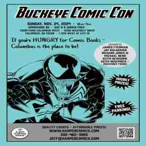 Buckeye Comic Con in Columbus on 24 Nov