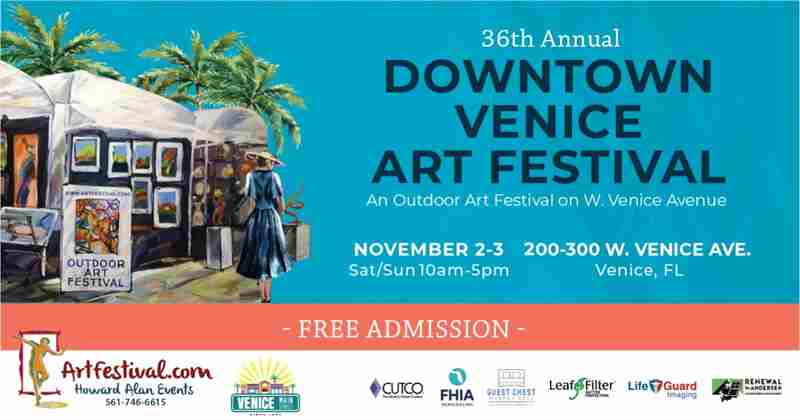 36th Annual Downtown Venice Art Festival in Venice on 02 November 2024