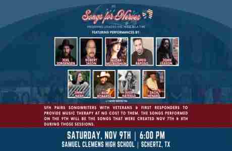 Songs For Heroes 2024 | Schertz, TX in Schertz on 9 Nov