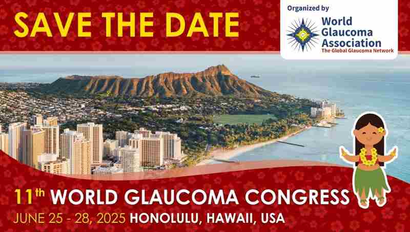 11th World Glaucoma Congress | Honolulu, Hawaii in Honolulu on 25 Jun