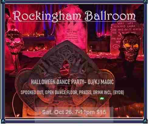 Halloween party- DJ/KJ Mr. Magic- prizes- Haunted Ballroom in Newmarket on 26 Oct