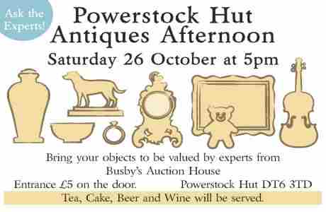 Antiques Afternoon: Ask the Experts in Powerstock on 26 October 2024