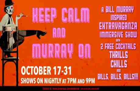 Get Ready to "Keep Calm and Murray On" at The Beaumont Studios This Halloween Season in Vancouver on 17 Oct