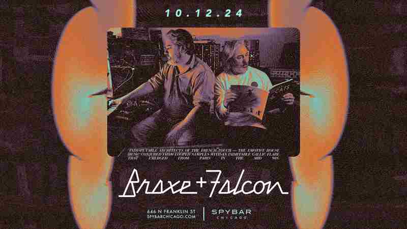 Alan Braxe + DJ Falcon in Chicago on 12 Oct