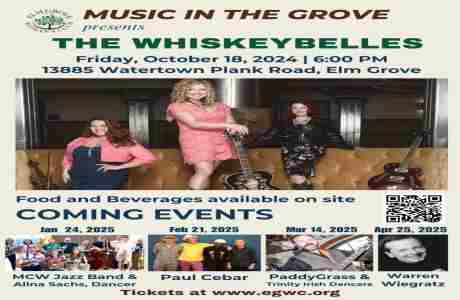 The WhiskeyBelles: Music in the Grove in Elm Grove on 18 Oct