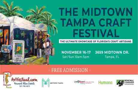 The Midtown Tampa Craft Festival in Tampa on 16 Nov