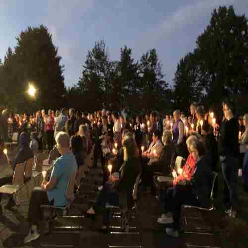 Prudence Crandall Center's Silent No More Candlelight Vigil in Connecticut on 9 Oct