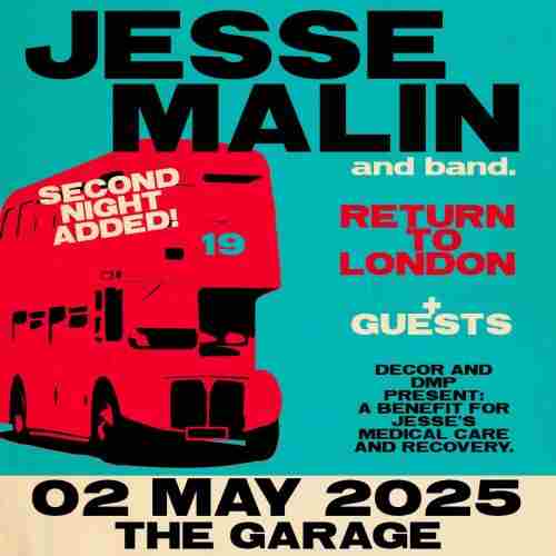 Jesse Malin live at The Garage in London on 2 May