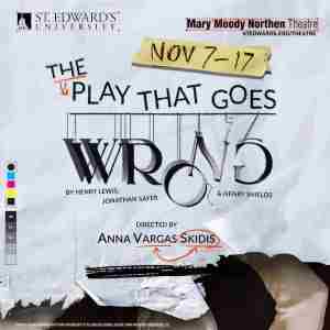 The Play That Goes Wrong in Austin on 7 Nov