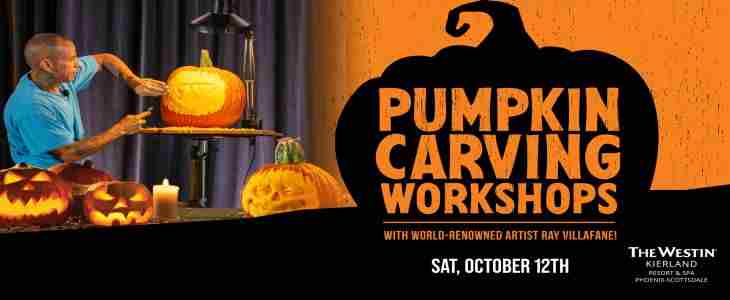 Pumpkin Carving Workshop with Ray Villafane in Scottsdale on 12 Oct