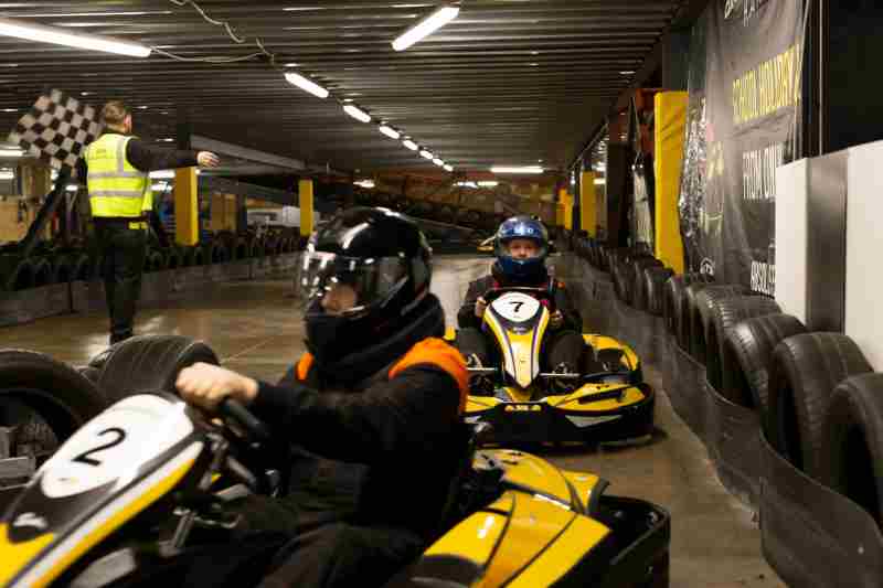 Charity race event at Absolutely Karting Maidenhead in Maidenhead on 25 Oct