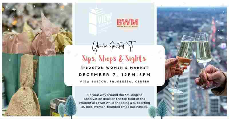 View Boston Sip and Shop in Boston on 07 December 2024