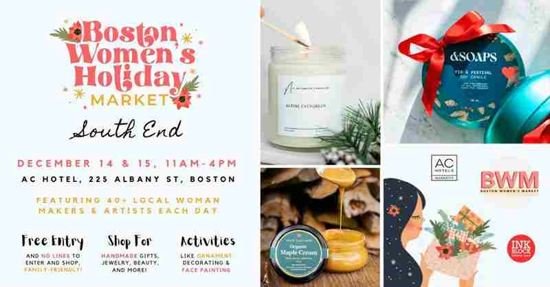 Boston Women's Holiday Market South End in Boston on 14 December 2024