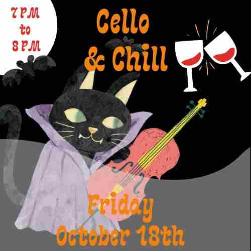 *Halloween Special* Classical Cello and Chill with Cats! in San Francisco on 18 October 2024