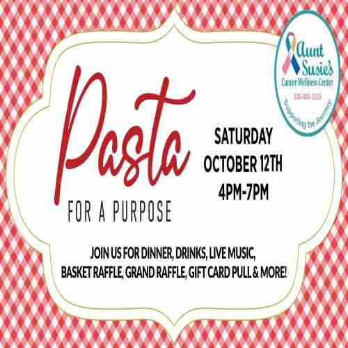 Pasta for a Purpose Benefitting Aunt Susie's Cancer Wellness Center in Massillon on 12 Oct