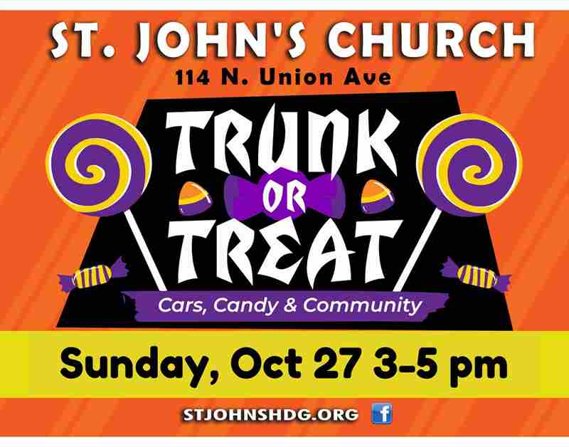 St. John's 2nd Annual Trunk or Treat and Fun Fest in Havre de Grace on 27 Oct