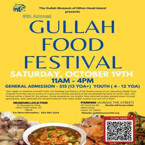 Gullah Food Festival in South Carolina on 19 Oct