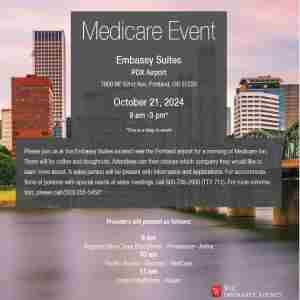 Medicare Advantage Event - Wix Insurance Agency in Portland on 21 Oct