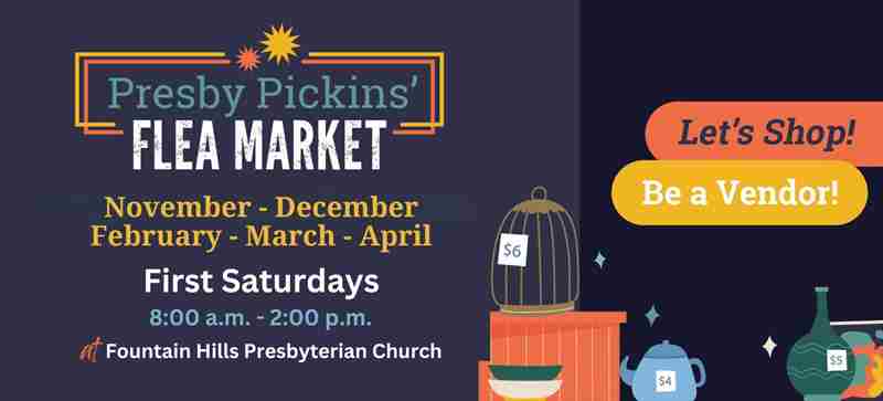 Presby Pickins' Flea Market in Fountain Hills on 2 Nov