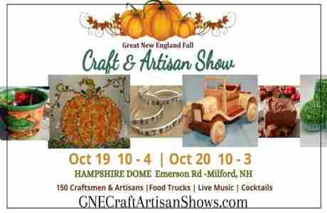 9th Annual Fine Fall Craft and Artisan Show - October 19 and October 20 in Milford on 19 October 2024